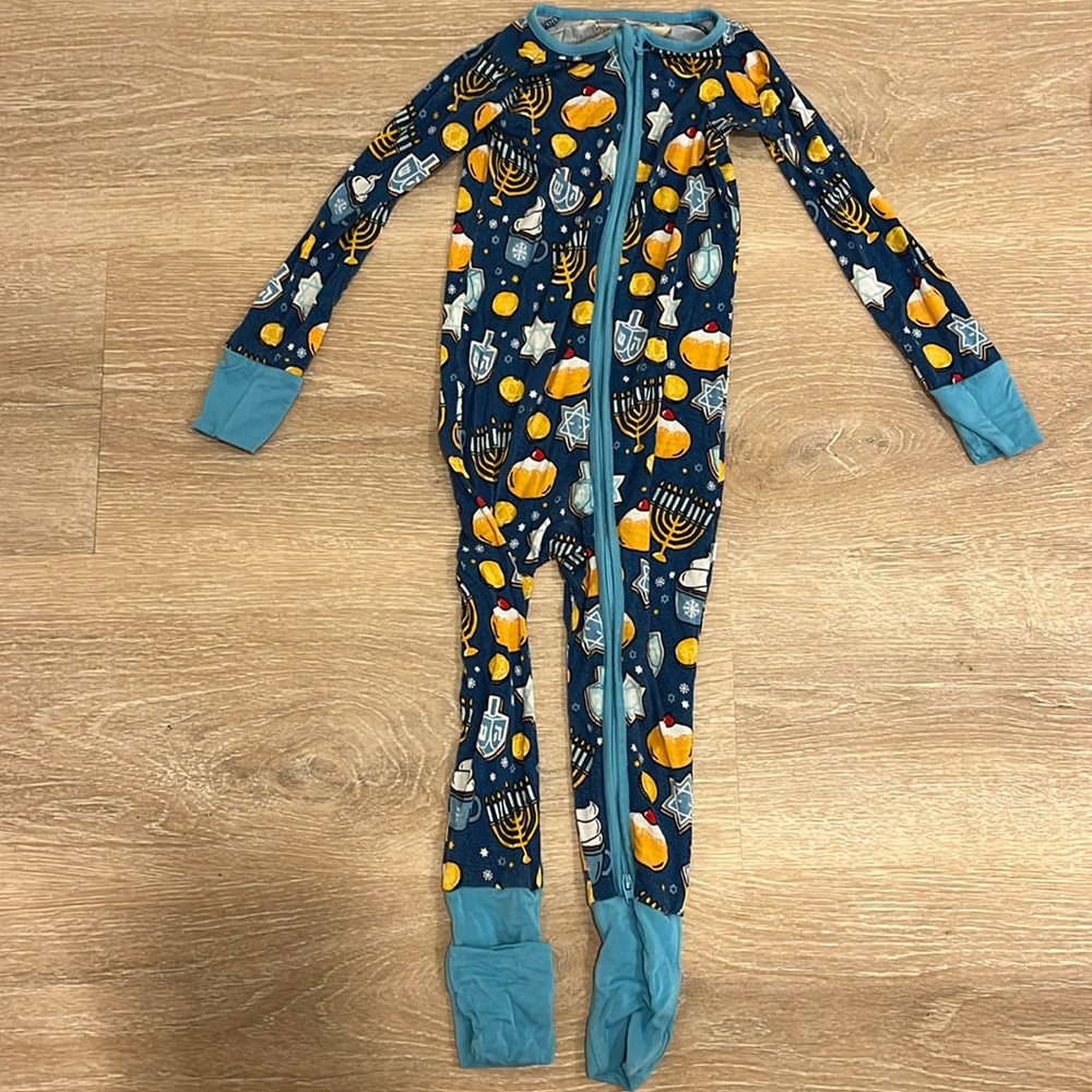Little Sleepies Hanukkah Print 18-24 Months